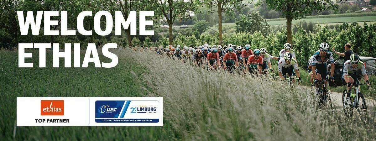 Ethias partner of the UEC Road European Championships in Limburg